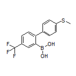 4’-(甲硫基)-4-(三氟甲基)-联苯-2-硼酸