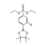 4-(二乙氧基磷酰基)-2-氟苯硼酸频哪醇酯