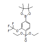 4-(二乙氧基磷酰基)-3-(三氟甲氧基)苯硼酸频哪醇酯