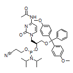 N4-乙酰基-(S)-1-(4,4’-二甲氧基三苯甲基)-3-胞苷-2-氰基乙基亚磷酰胺
