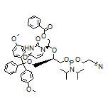 5’-(4,4’-二甲氧基三苯甲基)-2’-苯甲酰基-2’,3’-seco-尿苷-3’-氰基乙基亚磷酰胺