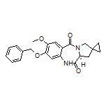 (S)-8-(苄氧基)-7-甲氧基-1,11a-二氢螺[苯并[e]吡咯并[1,2-a][1,4]二氮杂卓-2,1’-环丙烷]-5,11(3H,10H)-二酮