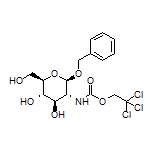 [(2R,3R,4R,5S,6R)-2-(苄氧基)-4,5-二羟基-6-(羟甲基)四氢-2H-吡喃-3-基]氨基甲酸(2,2,2-三氯乙基)酯