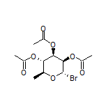 2S,3R,4R,5S,6S)-三乙酸(2-溴-6-甲基四氢-2H-吡喃-3,4,5-三基)酯