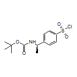 (R)-4-[1-(Boc-氨基)乙基]苯-1-磺酰氯