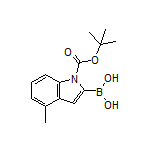 1-Boc-4-甲基-1H-吲哚-2-硼酸