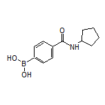 4-(环戊基氨基甲酰基)苯硼酸