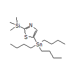 5-(三丁基锡基)-2-(三甲基硅基)噻唑