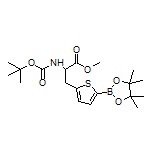 5-[2-(Boc-氨基)-3-甲氧基-3-氧代丙基]噻吩-2-硼酸频哪醇酯