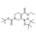 1-Boc-4-(乙氧基羰基)-1,2,5,6-四氢吡啶-3-硼酸频哪醇酯