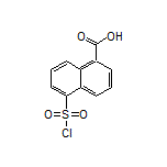 5-(氯磺酰基)-1-萘甲酸