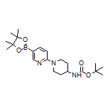 6-[4-(Boc-氨基)-1-哌啶基]吡啶-3-硼酸频哪醇酯