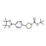 6-(1-Boc-3-吡咯烷基)吡啶-3-硼酸频哪醇酯