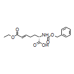 (S,E)-2-(Cbz-氨基)-7-乙氧基-7-氧代-5-庚烯酸