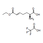 (S,E)-2-氨基-7-乙氧基-7-氧代-5-庚烯酸三氟乙酸盐