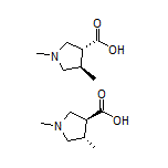 反式-1,4-二甲基吡咯烷-3-甲酸