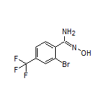 2-溴-N’-羟基-4-(三氟甲基)苯甲脒