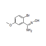 2-溴-N’-羟基-5-甲氧基苯甲脒