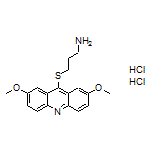 3-[(2,7-二甲氧基吖啶-9-基)硫基]-1-丙胺二盐酸盐