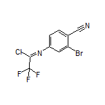 N-(3-溴-4-氰基苯基)-2,2,2-三氟亚氨代乙酰氯