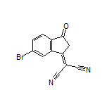 2-(6-溴-3-氧代-2,3-二氢-1H-茚-1-亚基)丙二腈