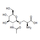(S)-3-[[(2R,3R,4R,5S,6R)-3-乙酰氨基-4,5-二羟基-6-(羟甲基)四氢-2H-吡喃-2-基]氧基]-2-氨基丙酸