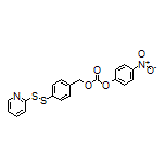 碳酸(4-硝基苯基)酯4-(2-吡啶基二硫基)苄基]酯
