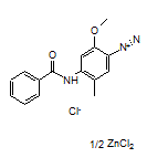 4-氨基-5-甲氧基-2-甲基苯酰替苯胺重氮锌重盐