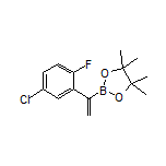 1-(5-氯-2-氟苯基)乙烯基硼酸频哪醇酯