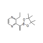 1-(3-乙基-2-吡嗪基)乙烯基硼酸频哪醇酯