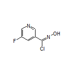 5-氟-N-羟基吡啶-3-亚氨代甲酰氯