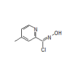 N-羟基-4-甲基吡啶-2-亚氨代甲酰氯