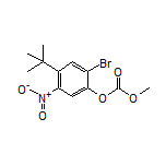 碳酸甲酯[2-溴-4-(叔丁基)-5-硝基苯基]酯