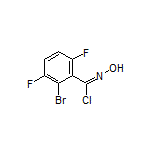 2-溴-3,6-二氟-N-羟基亚氨代苯甲酰氯