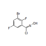 3-溴-2,5-二氟-N-羟基亚氨代苯甲酰氯