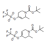 三氟甲磺酸(1-Boc-6-甲基-1,2,3,6-四氢-4-吡啶基)酯与三氟甲磺酸(1-Boc-2-甲基-1,2,3,6-四氢-4-吡啶基)酯的混合物