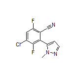 4-氯-3,6-二氟-2-(1-甲基-5-吡唑基)苯甲腈