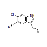 3-烯丙基-6-氯-1H-吲哚-5-甲腈