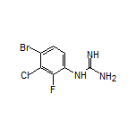 1-(4-溴-3-氯-2-氟苯基)胍