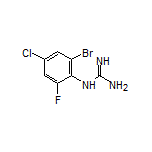 1-(2-溴-4-氯-6-氟苯基)胍