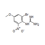 3-溴-4-胍基-5-硝基苯甲醚