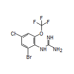 1-[2-溴-4-氯-6-(三氟甲氧基)苯基]胍