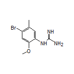 5-溴-4-甲基-2-胍基苯甲醚