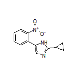 2-环丙基-5-(2-硝基苯基)-1H-咪唑