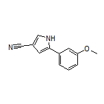 5-(3-甲氧基苯基)-1H-吡咯-3-甲腈