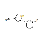 5-(3-氟苯基)-1H-吡咯-3-甲腈