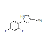 5-(2,4-二氟苯基)-1H-吡咯-3-甲腈