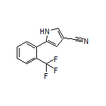 5-[2-(三氟甲基)苯基]-1H-吡咯-3-甲腈