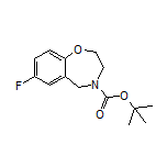 4-Boc-7-氟-2,3,4,5-四氢苯并[f][1,4]氧氮杂环庚烷