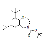 4-Boc-7,9-二叔丁基-2,3,4,5-四氢苯并[f][1,4]氧氮杂环庚烷